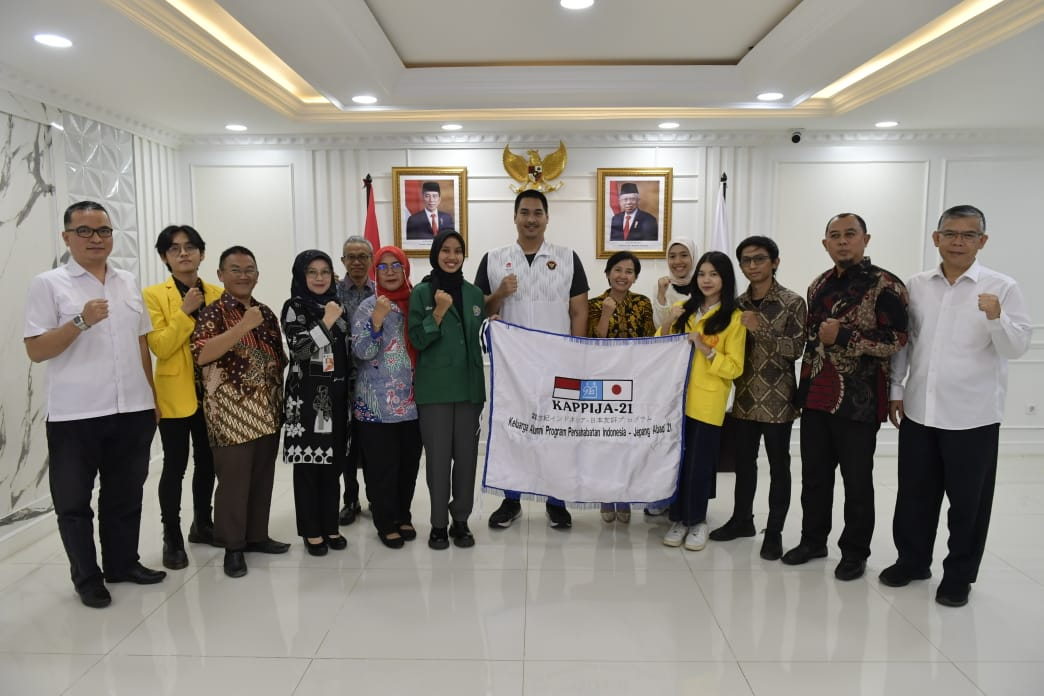 Menpora Dito Dukung Program Sinergi Alumni Persahabatan Indonesia – Jepang di Abad 21